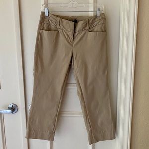 Khaki Crop Pant